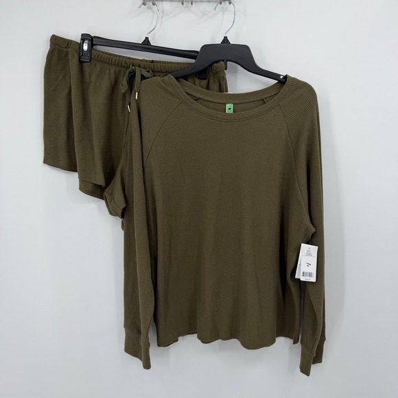 Honeydew Intimates Other - Honeydew Intimates Woodland‎ Thermal Pajama Set Long Sleeve Top Shorts XL